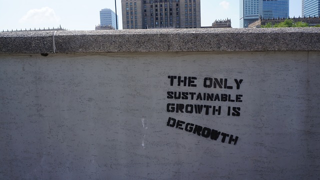 The only sustainable growth is degrowth